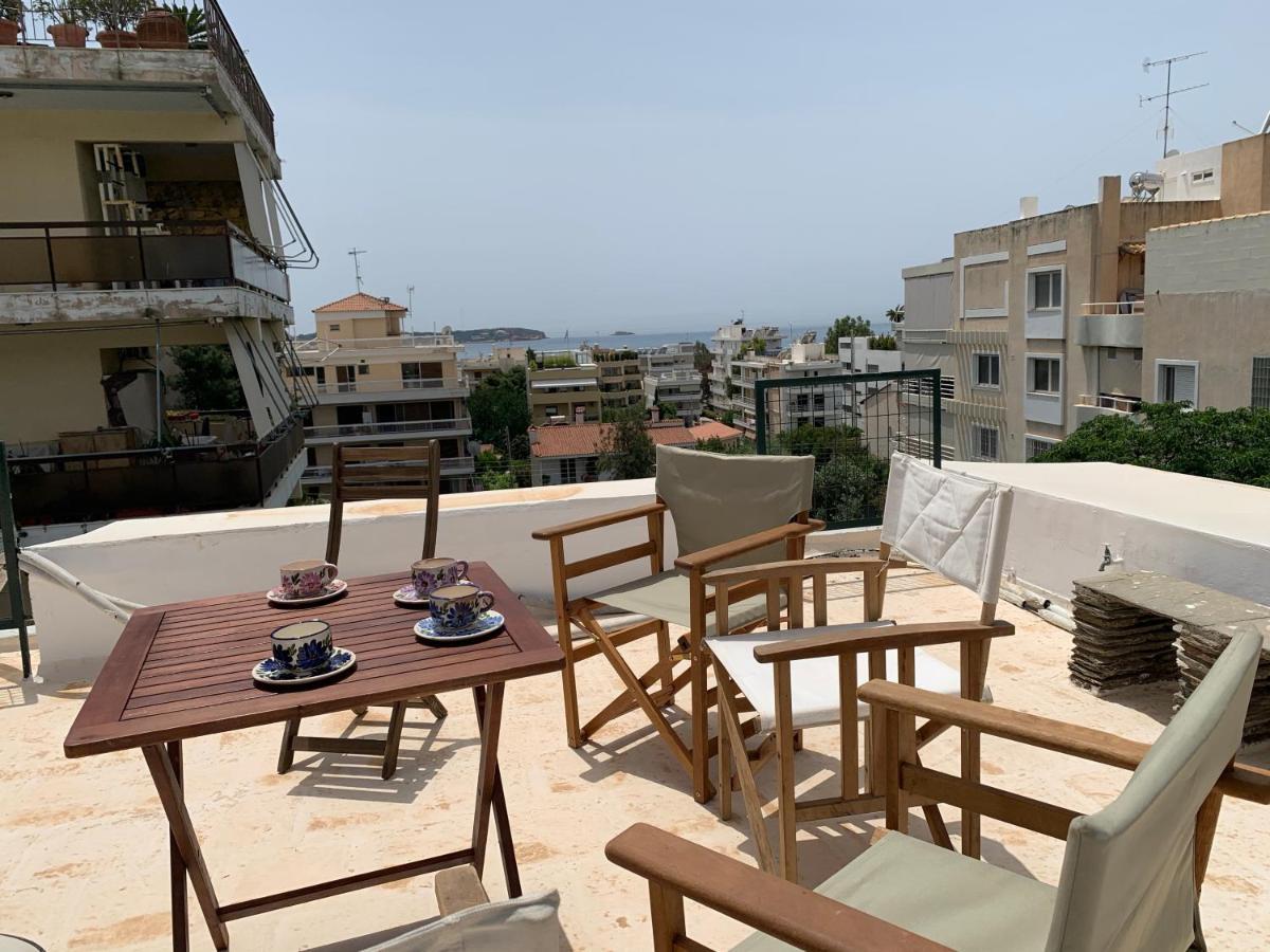 Oasis Exclusive Apartment @ Athenian Riviera Exteriör bild